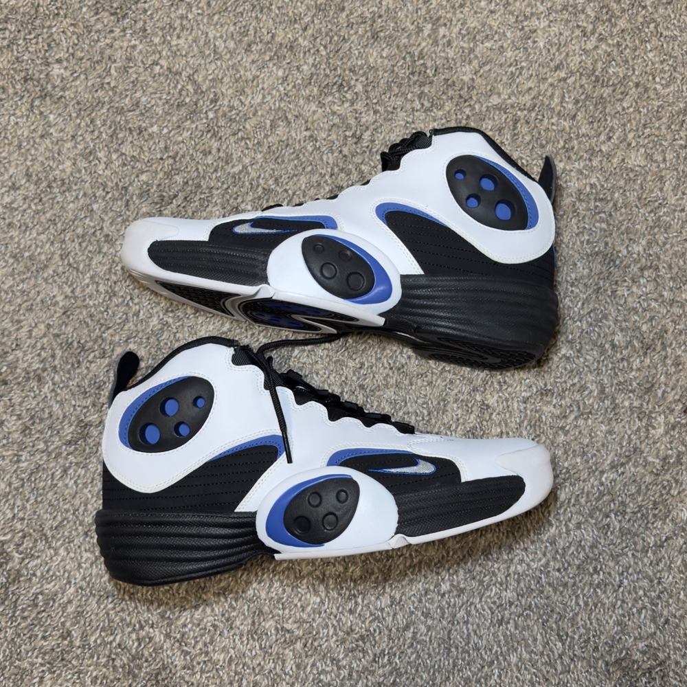 Nike Air Flight One Orlando Magic White Black Royal Blue 520502-110 Mens Size 10